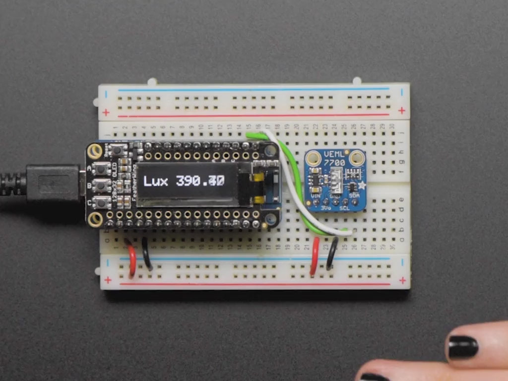 Adafruit VEML7700 Lux Sensor - I2C Light Sensor - STEMMA QT / Qwiic