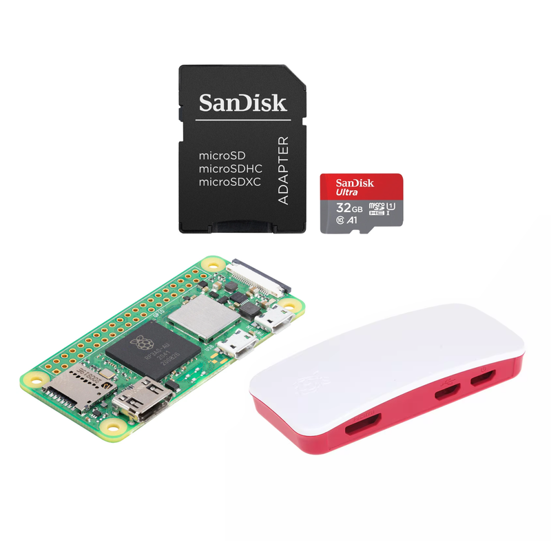 Raspberry Pi Zero 2 W Starter Kit - Barebones