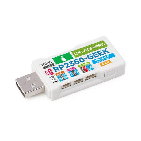 RP2350-GEEK Development Board With 1.14inch LCD Waveshare