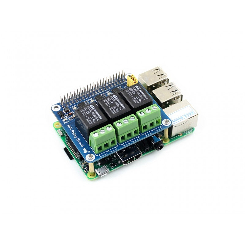5V 3 Channel Relay Module Raspberry Pi HAT