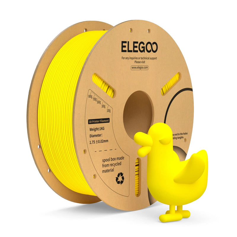 Elegoo PLA+ Yellow 1.75mm 1kg