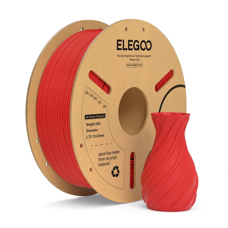 Elegoo PLA+ Red 1.75mm 1kg