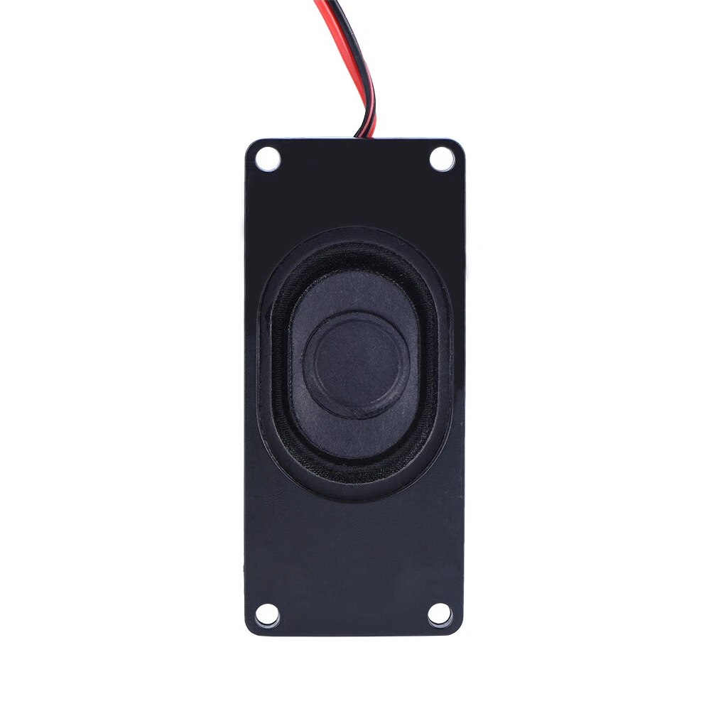 Mono Enclosed Speaker with Plain Wires - 3W 8 Ohm