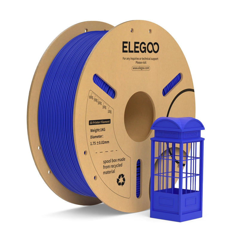 Elegoo PLA+ Blue 1.75mm 1kg