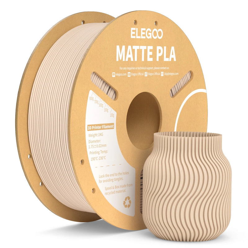 Elegoo Matte PLA Beige 1.75mm 1kg