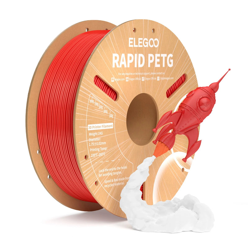 Elegoo Rapid PETG Red 1.75mm 1kg
