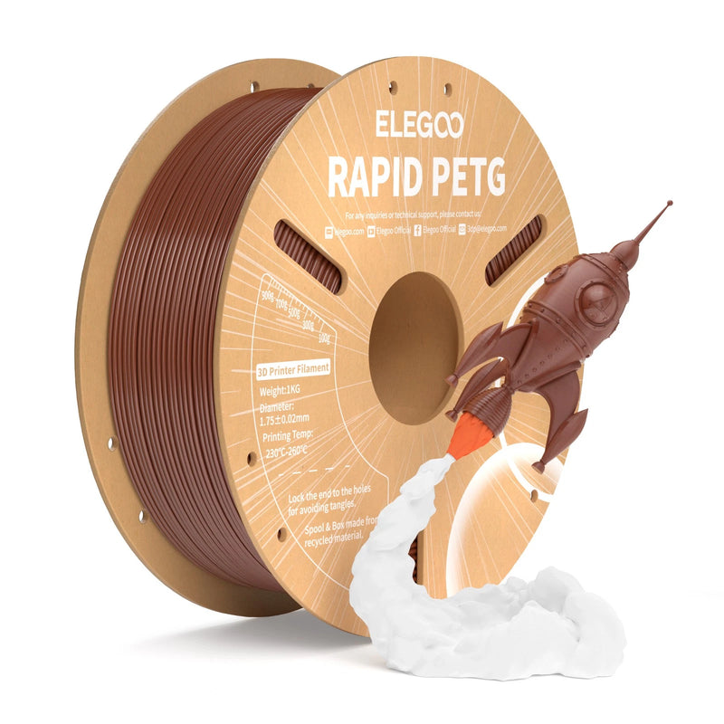 Elegoo Rapid PETG Brown 1.75mm 1kg