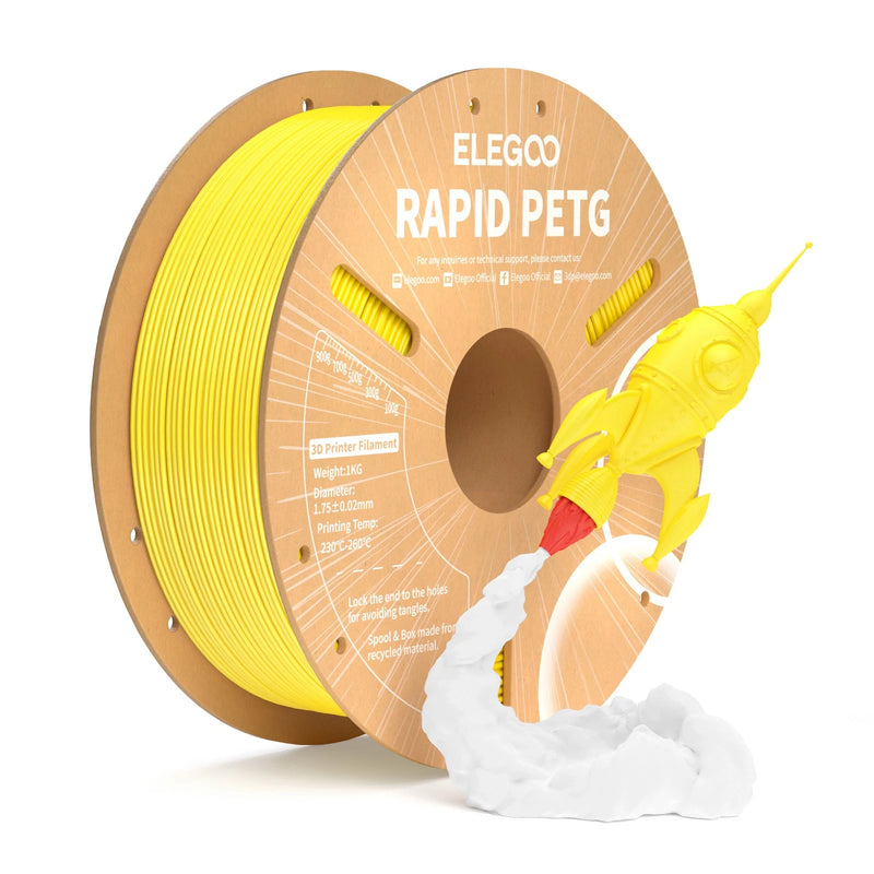 Elegoo Rapid PETG Yellow 1.75mm 1kg