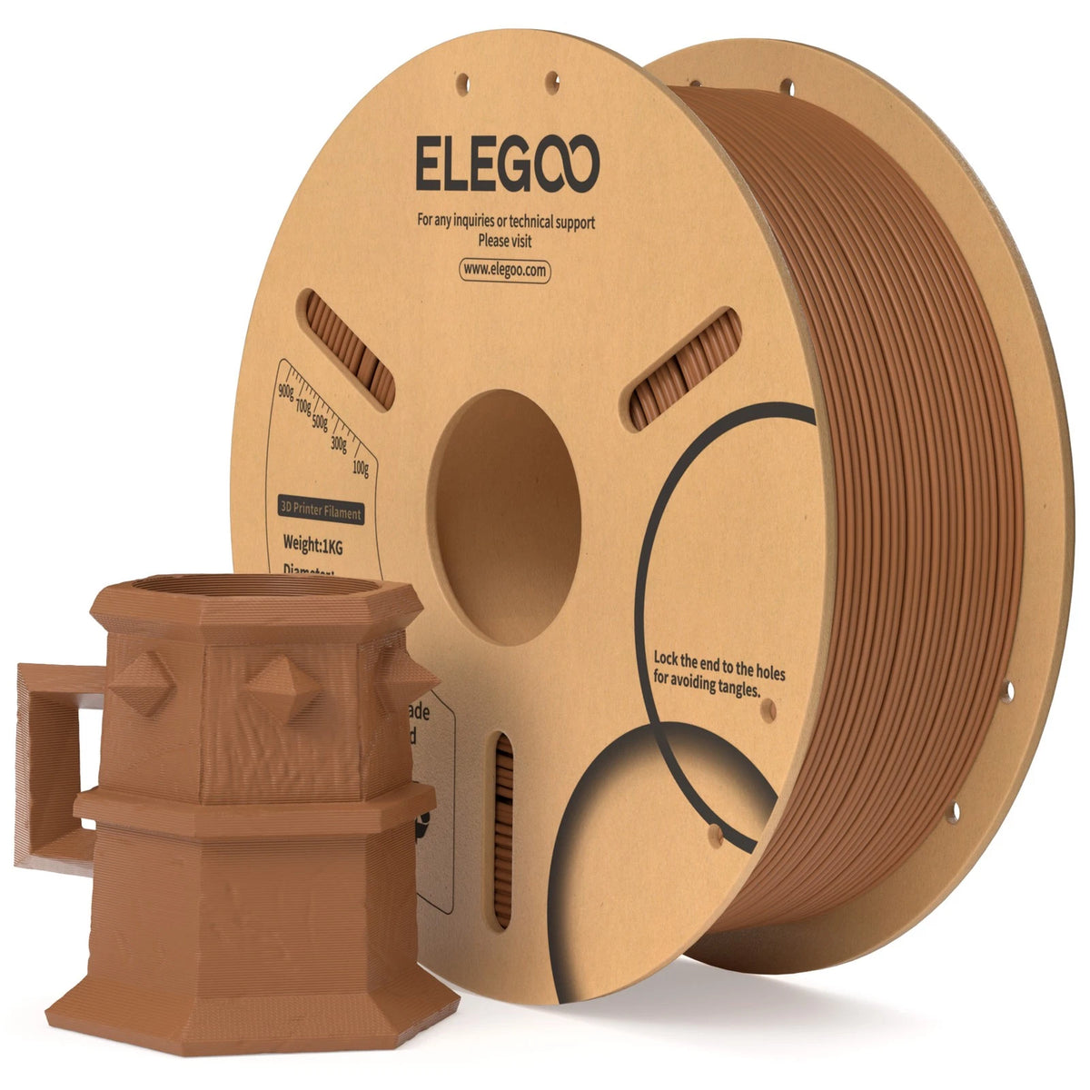Elegoo PLA Brown 1.75mm 1kg