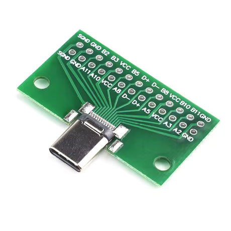 USB-C Male Breakout Board 24 Pin
