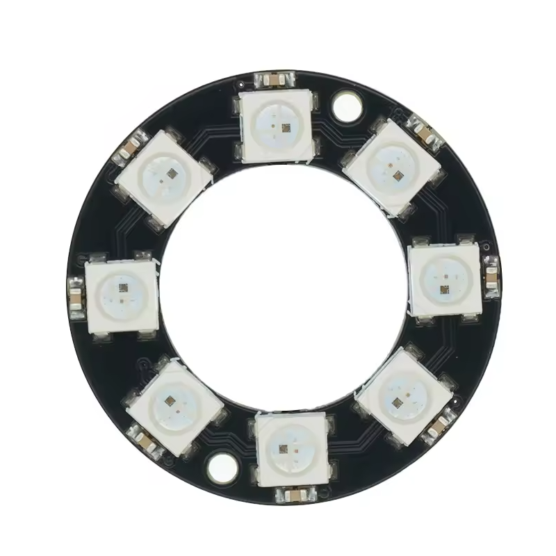WS2812 Addressable RGB LED Ring - 8 Bit