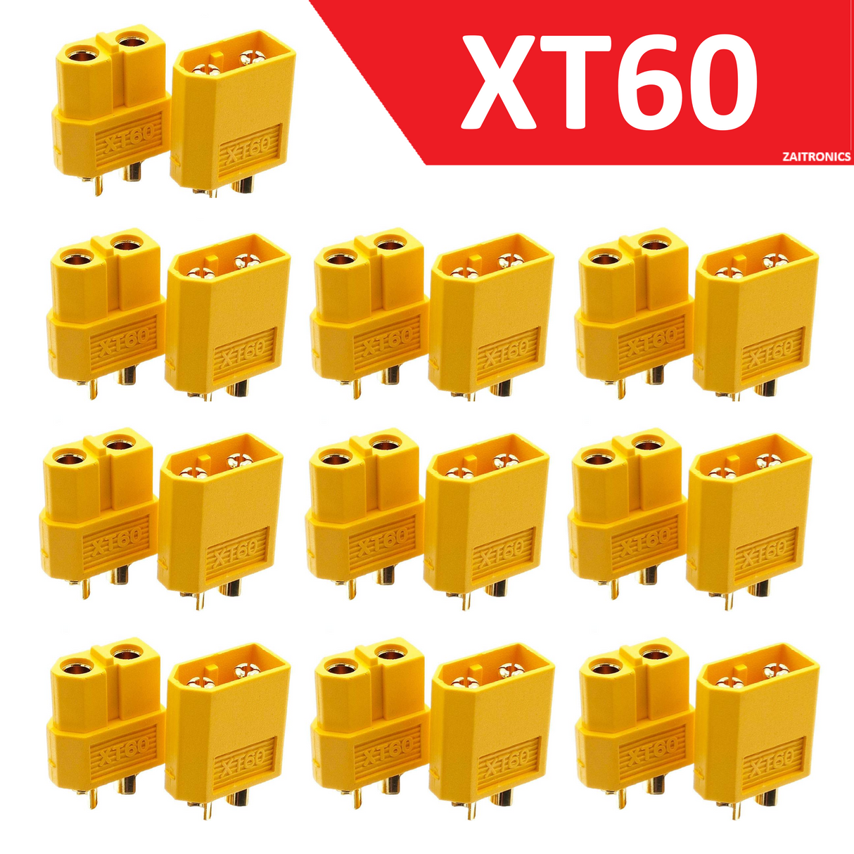 XT60 Male Female Connector Pairs